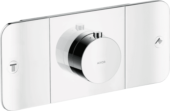 Módulo termostático AXOR One para 2 funciones en acabado cromo
