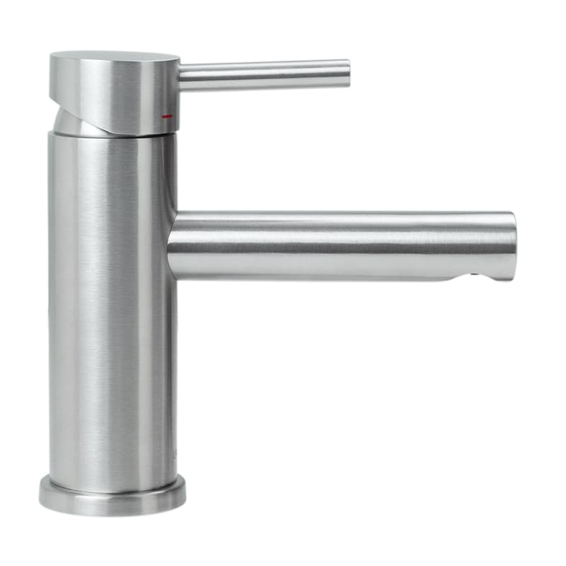 Monomando corto para lavabo URREA INOX 9033INOX.9 vista de detalle