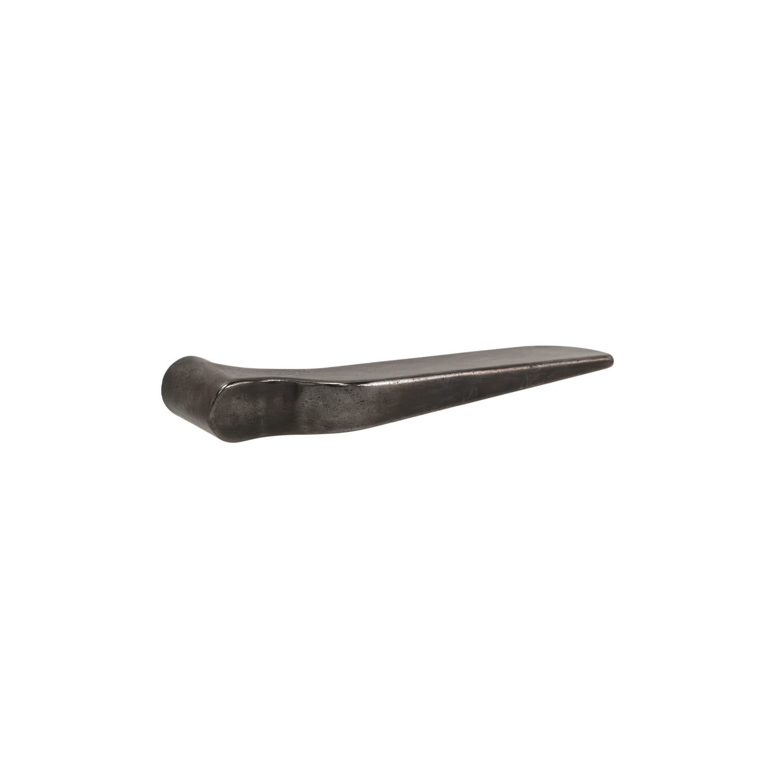 Manija de puerta Rocky Mountain Hardware Bliss en acabado Silicon Bronze Dark Lustre