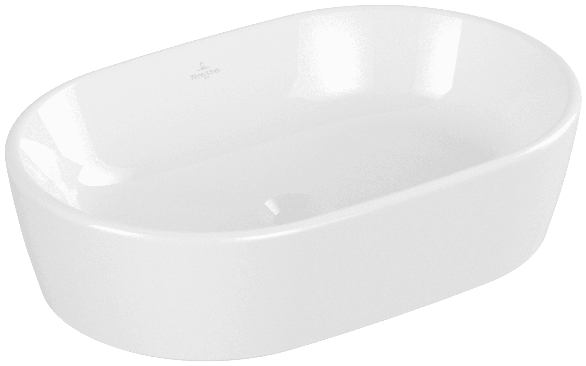Vista superior del lavabo Villeroy & Boch Architectura