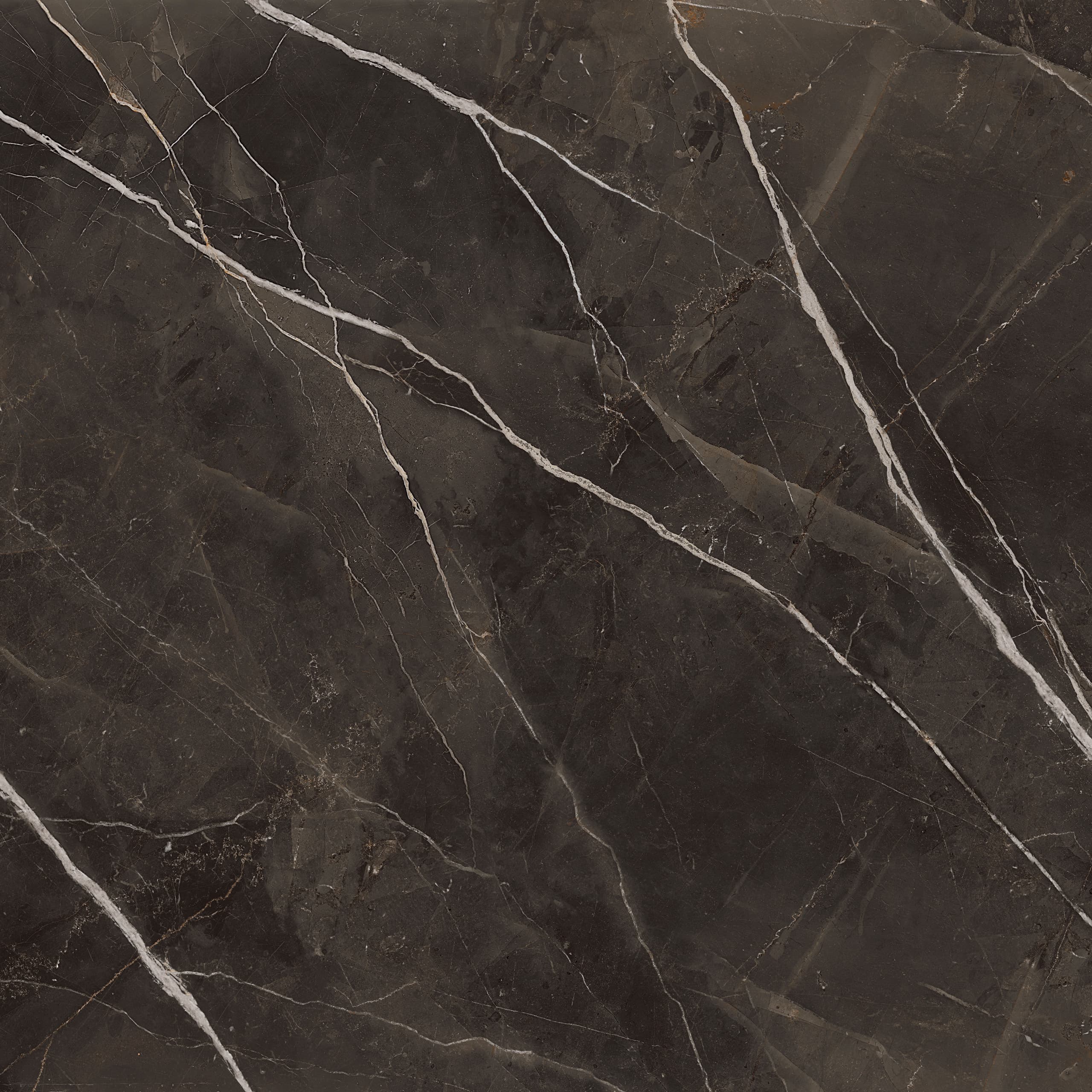 Pieza de porcelanatto CCU Archimarble Calacatta Black 120 x 120 cm