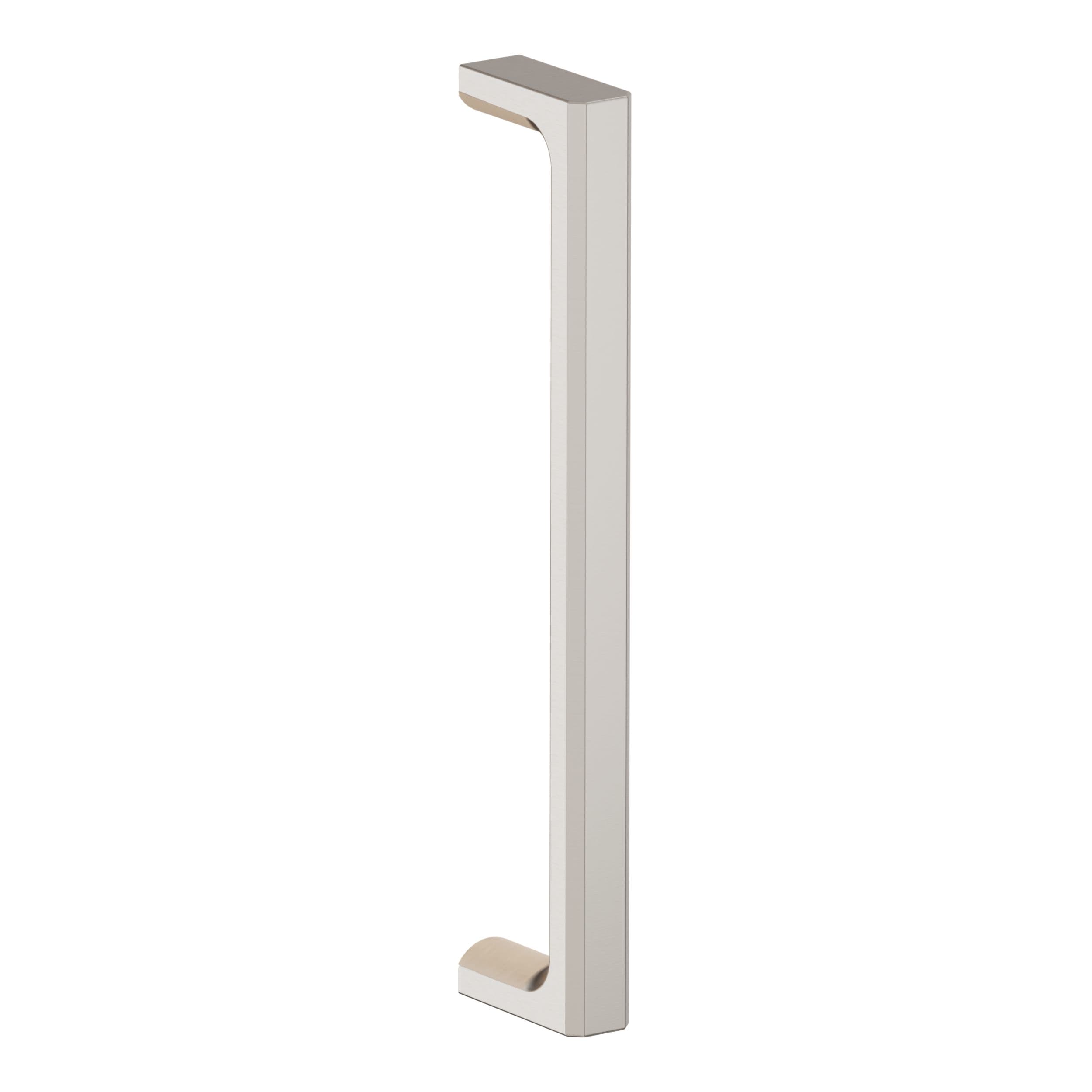 Jaladera de puerta Baldwin 2542 Hollywood Hills en Lifetime Satin Nickel