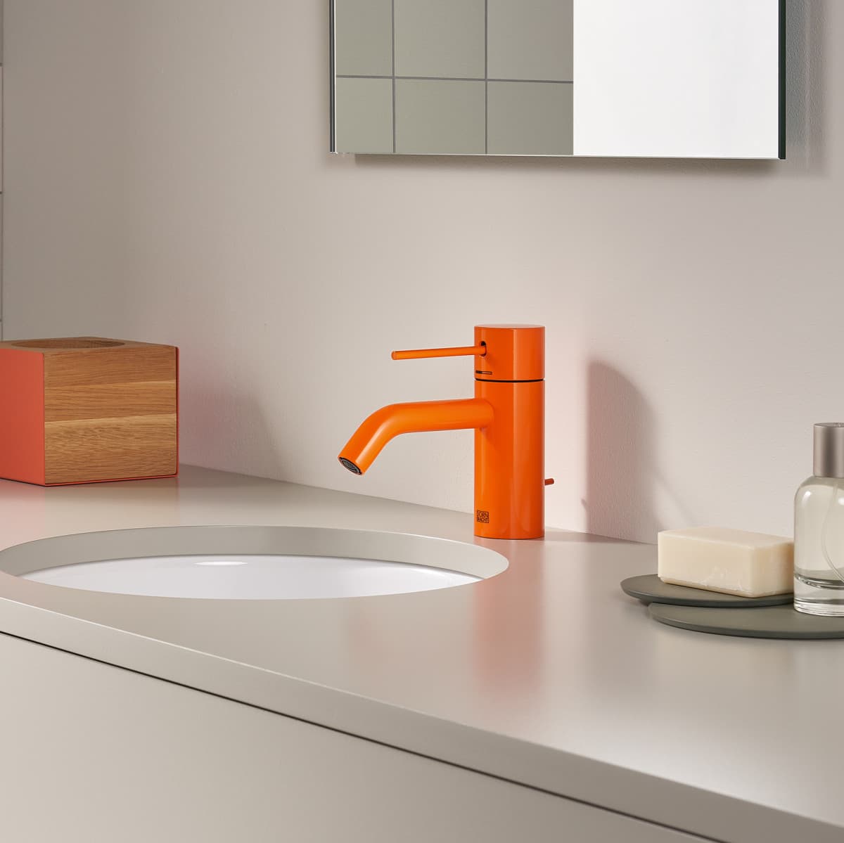 Monomando de lavabo Dornbracht META SLIM, vista de detalle