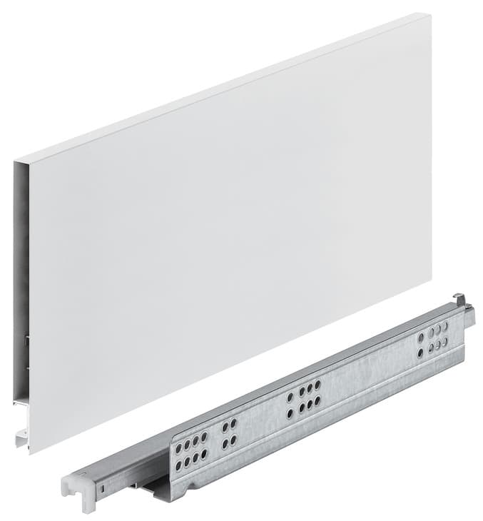 Häfele Matrix Box Slim A, detalle del costado delgado