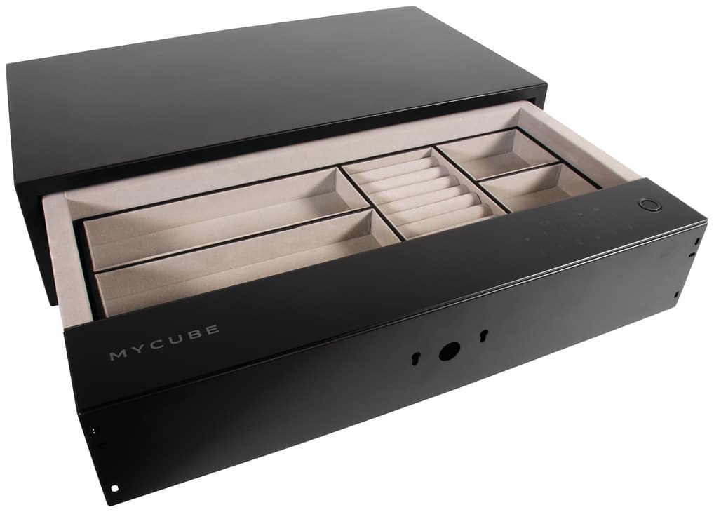 Caja fuerte Häfele MyCube, apertura biometrica por huella