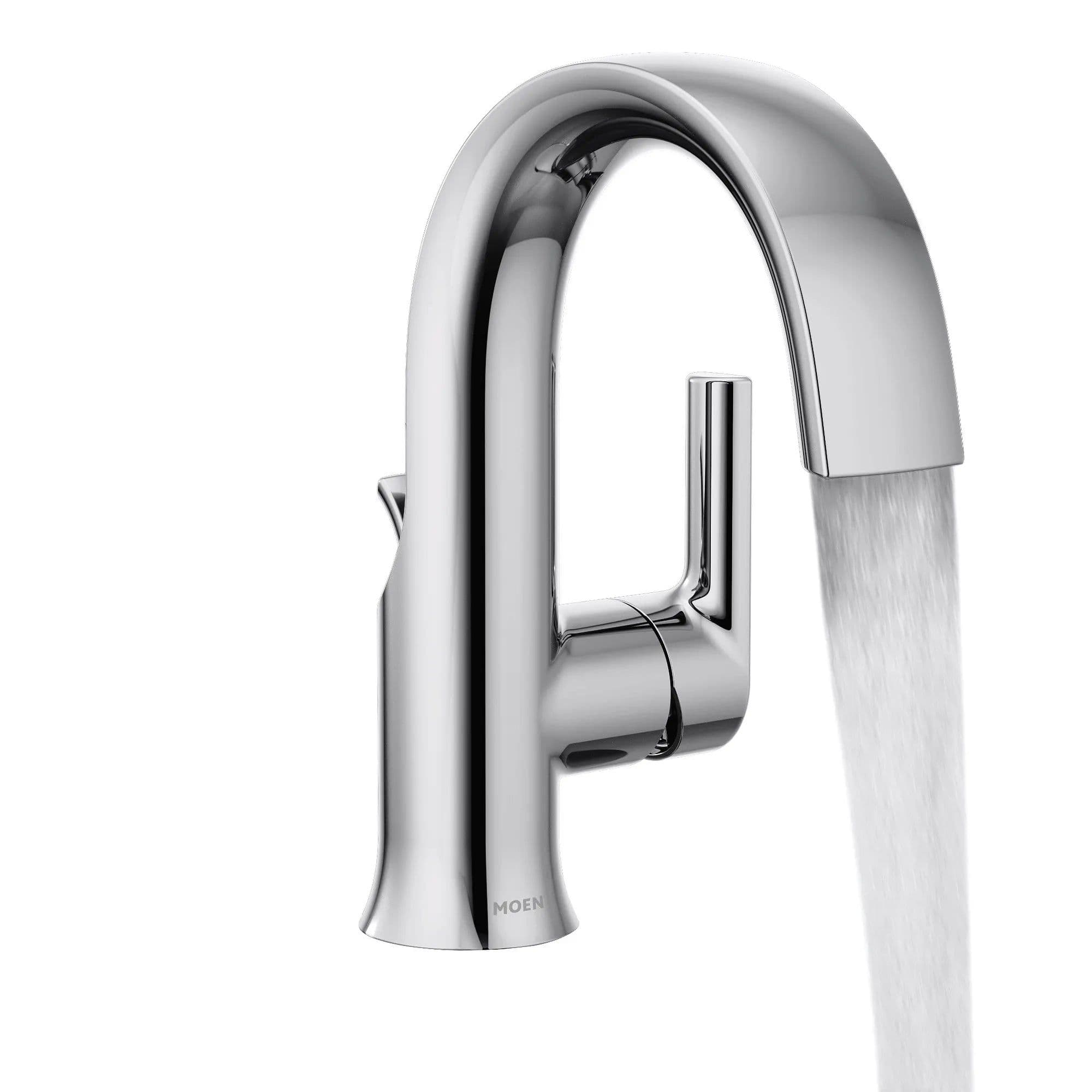 Llave de lavabo Moen Doux S6910 con flujo de agua tipo cinta