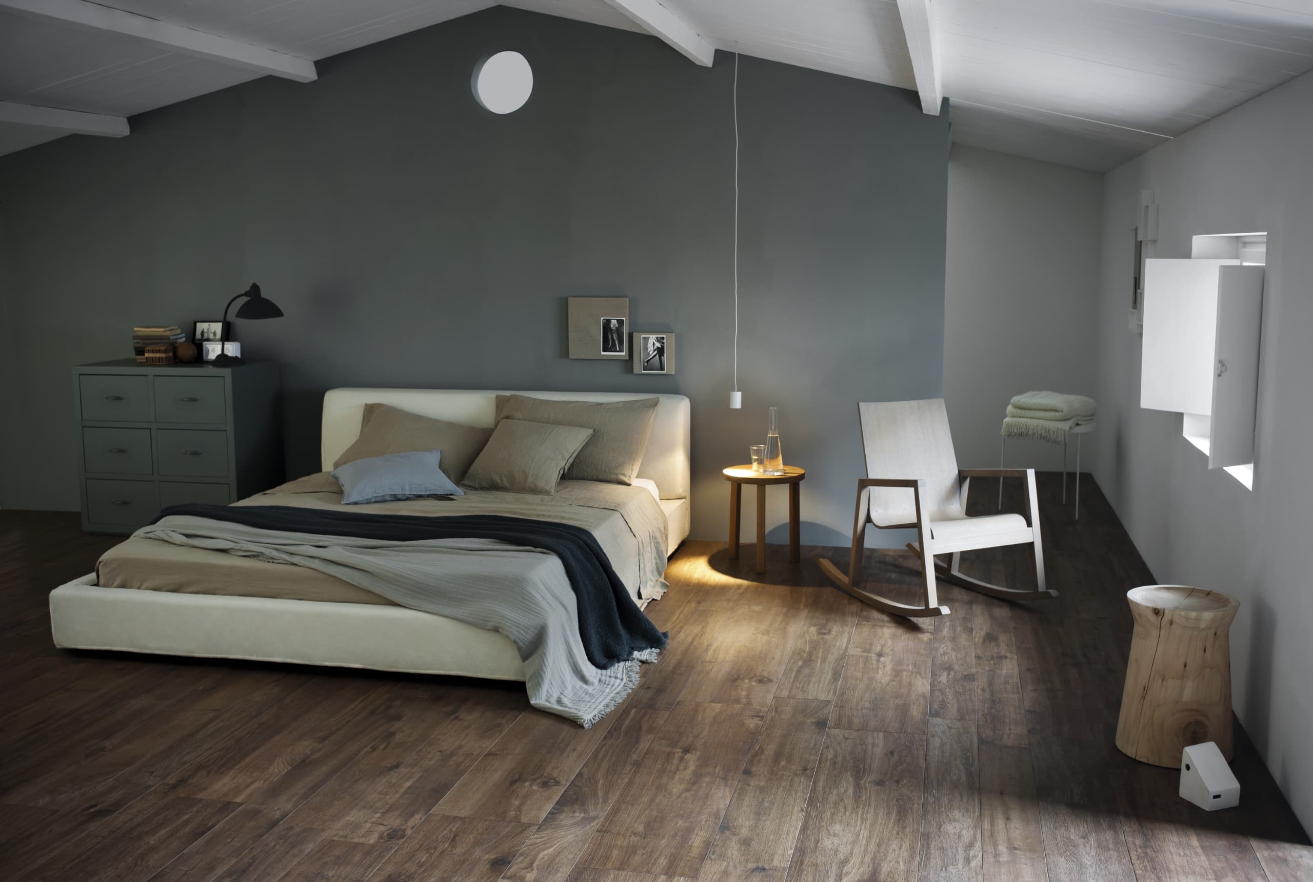 Porcelanatto CCU Treverk Home 20 efecto roble cepillado en ambiente