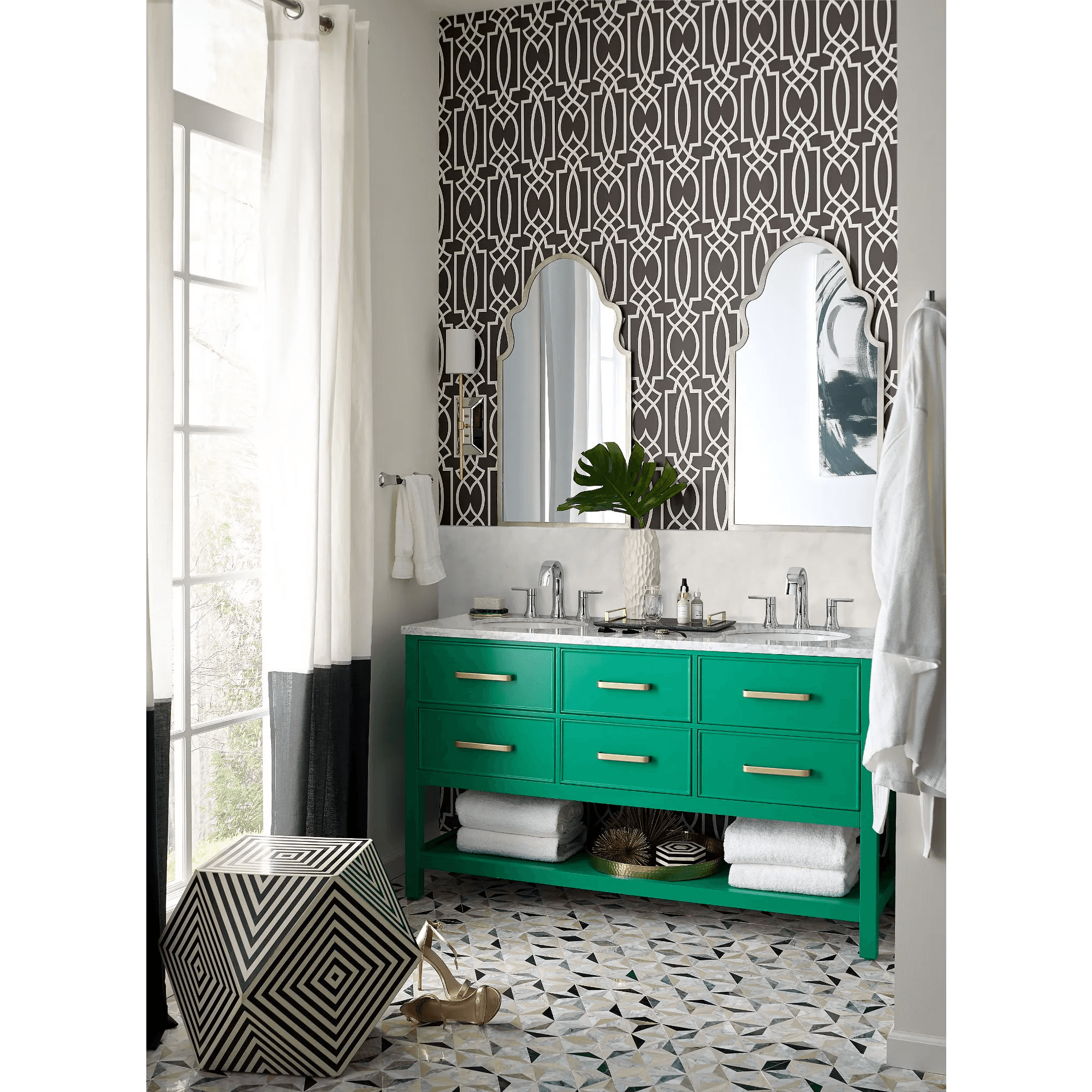 Llave de lavabo Moen Doux TS6925 instalada