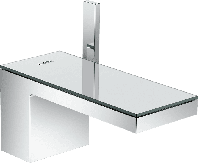 Monomando de lavabo AXOR MyEdition 70 con placa de cubierta