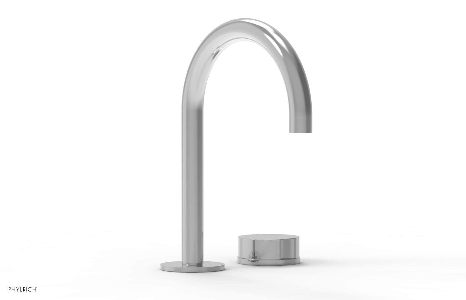 Monomando de lavabo Phylrich Circ 250-04 con cuello alto