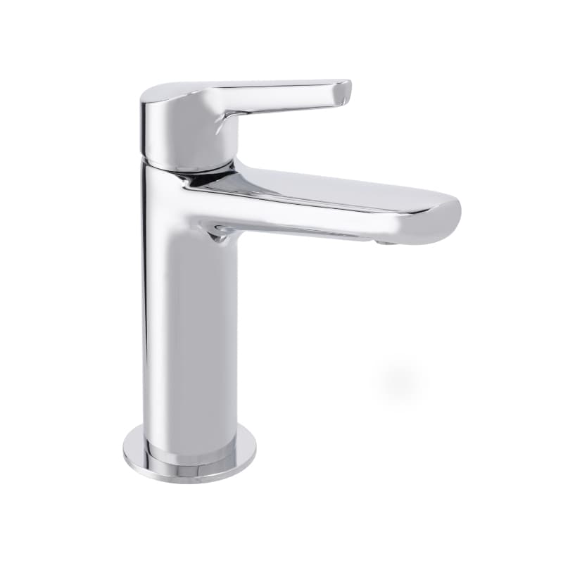 Monomando corto para lavabo URREA MEDAMEDA 9461MD en acabado cromo