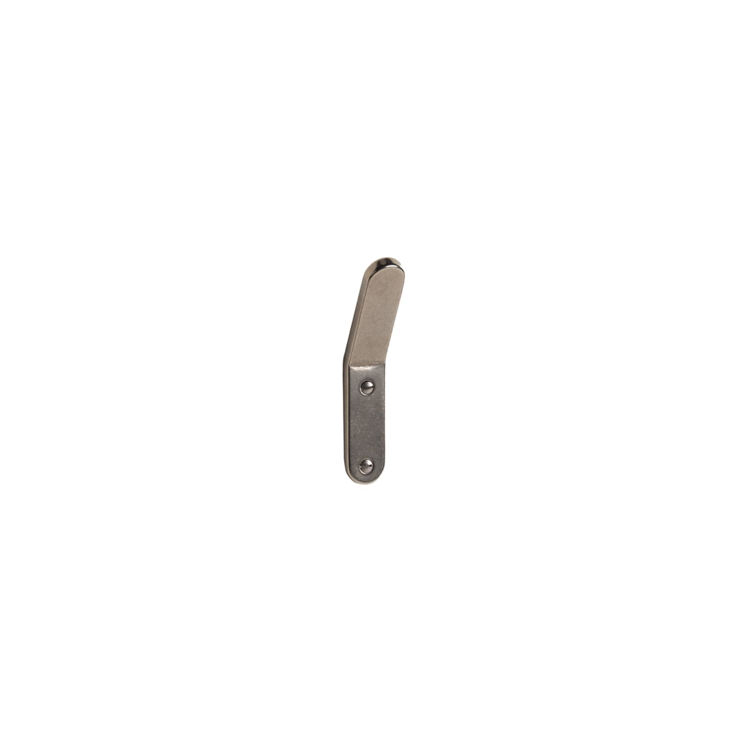 Gancho para bata Rocky Mountain Hardware Kinked en acabado White Bronze Light