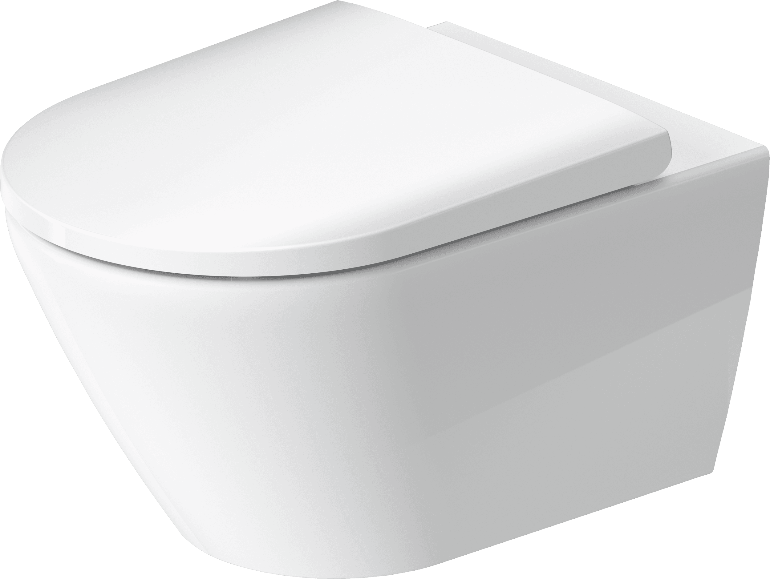 Inodoro suspendido Rimless D-Neo de Duravit en cerámica blanca