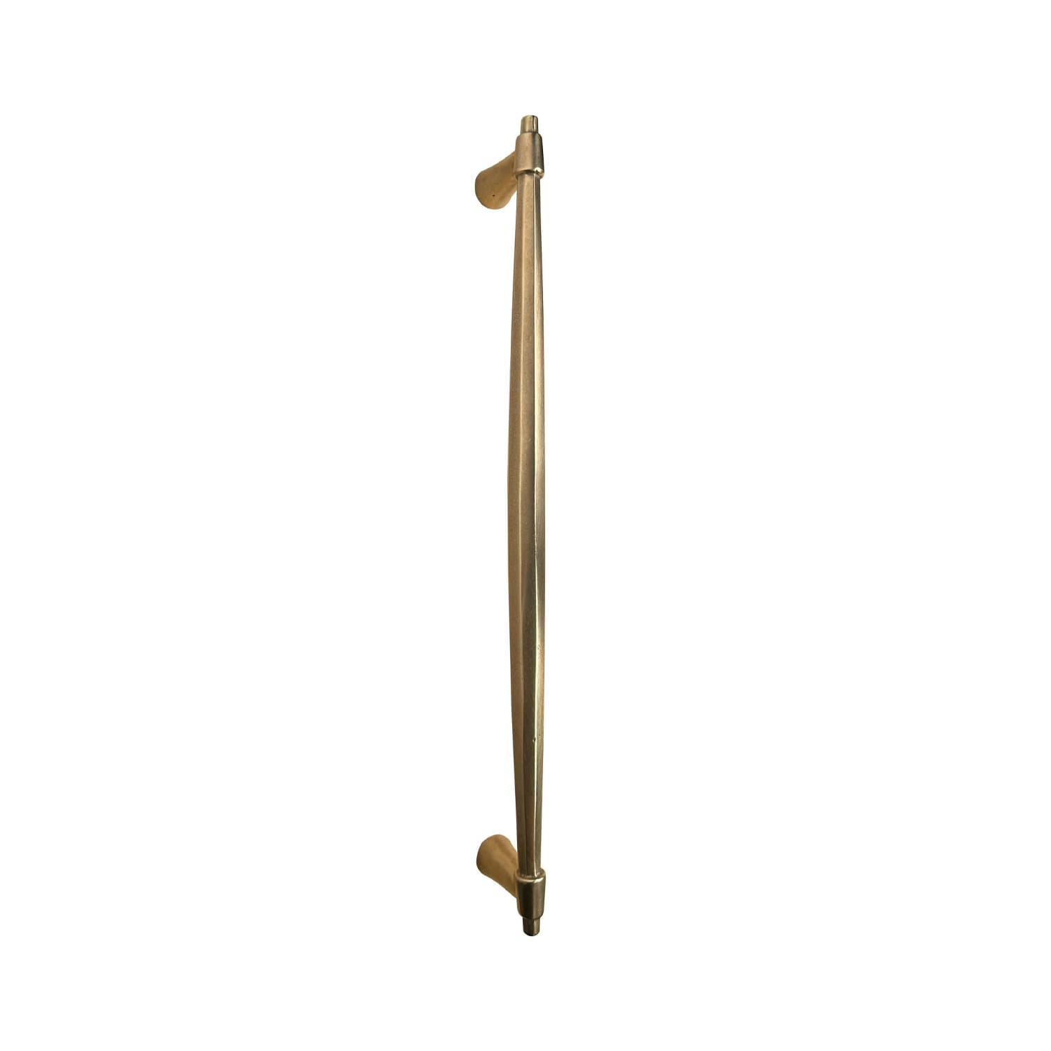 Jaladera de puerta Rocky Mountain Hardware Zeppelin en acabado Silicon Bronze Brushed