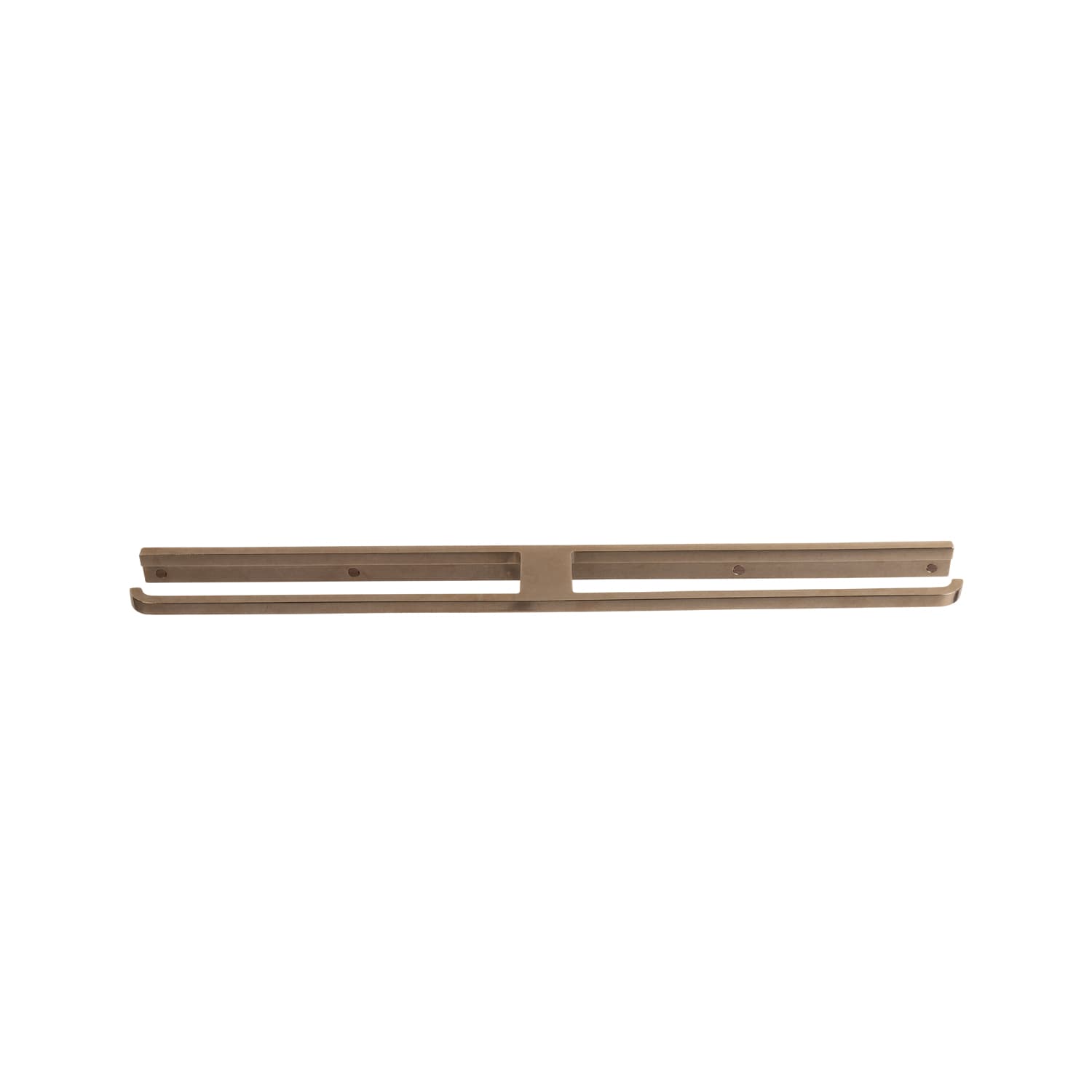 Toallero doble Rocky Mountain Hardware Detour en acabado Silicon Bronze Medium