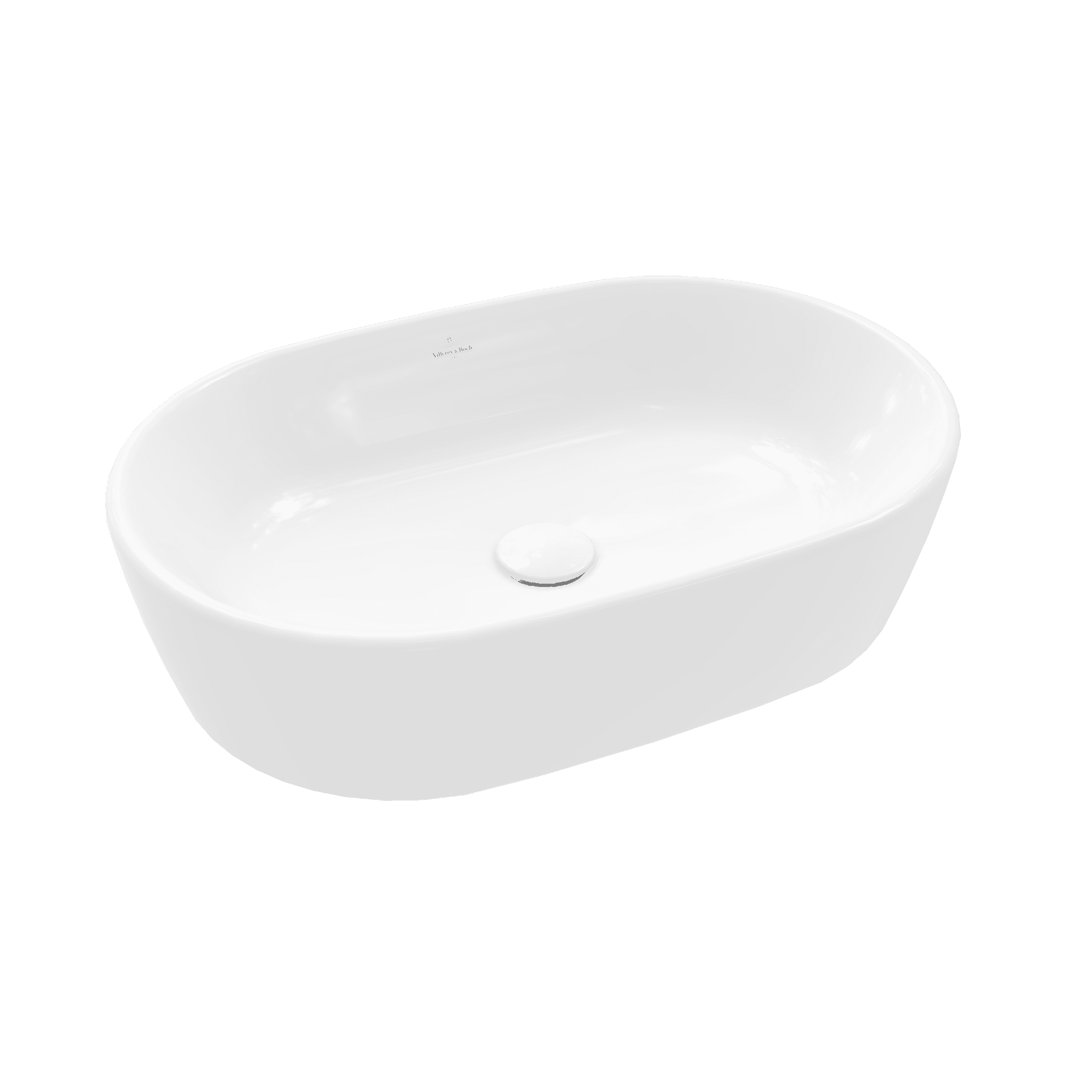 Lavabo de sobreponer Villeroy & Boch Architectura de 600 mm en blanco Alpin