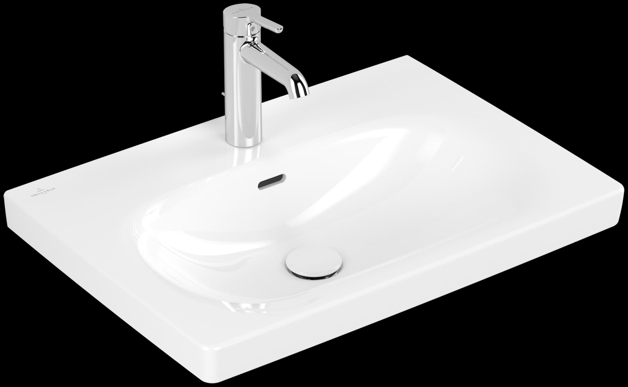 Lavabo Villeroy & Boch Skyla de 650 mm en blanco Alpin