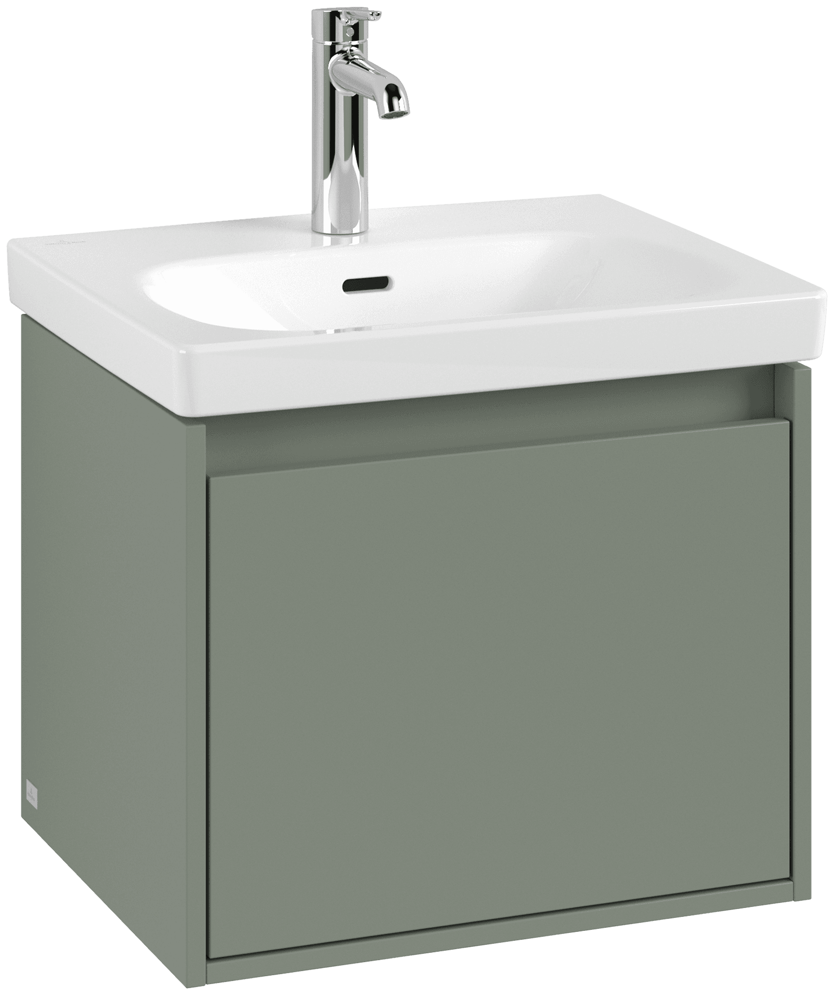 Mueble para lavabo Villeroy & Boch Skyla en verde suave