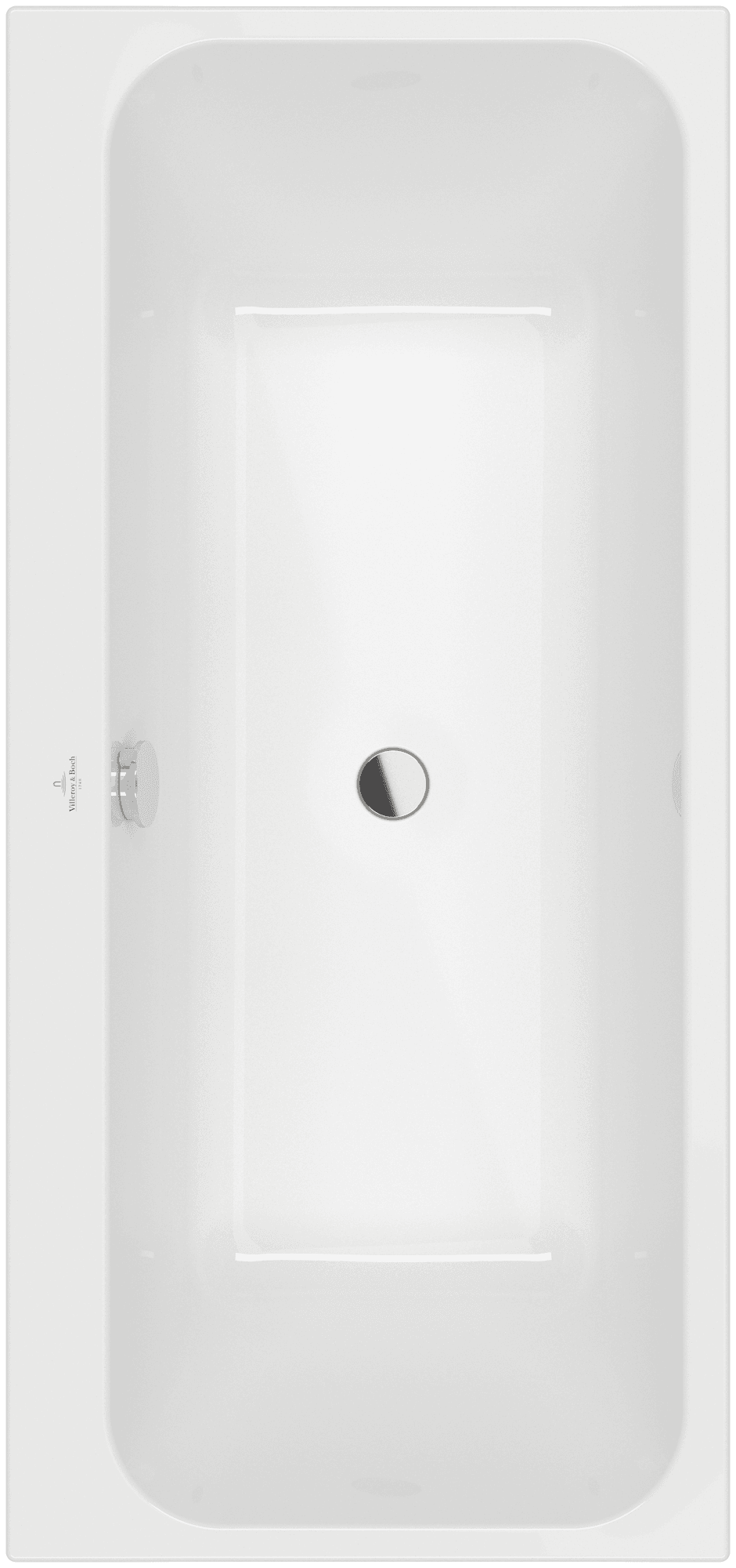 Tina rectangular Villeroy & Boch Architectura en blanco Alpin