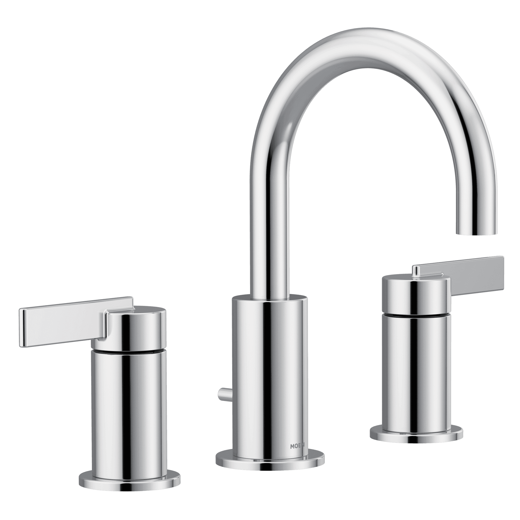 Llave de lavabo widespread Moen Cia T6222 de dos manijas